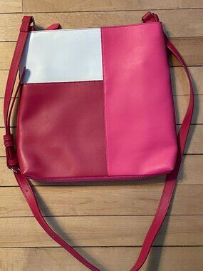 Vera Bradley Composition Vegan Leather Crossbody Colorblock Bag